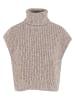 Noisy may Noisy may NMMARL S/L ROLL NECK KNIT VEST DD in light grey melange
