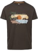 Trespass T-Shirt "Pendla Casual Printed Tshirt" in Grau