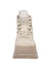 Buffalo Schnürstiefelette in beige