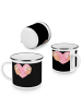 Mr. & Mrs. Panda Tasse Verlobungsfeier ZuMenschmen mit Spruch in Schwarz