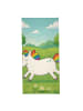 Mr. & Mrs. Panda Handtuch Einhorn Happy Design ohne Spruch in Weiß