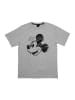 Disney Disney Mickey Mouse Schlafanzug Pyjama Set Kurzarm Shorts Hose in grau/schwarz