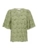 Kaffe Langarm-Bluse KAtura A-shape in Oil Green