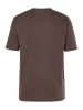 JP1880 Kurzarm T-Shirt in dunkelbraun