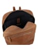Plevier Urban Daypack Leder 43 cm Laptopfach in cognac