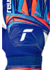 Reusch Torwarthandschuhe Attrakt Starter Solid in 4126 sharp blu/wht/shock orng