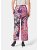 GOLDNER Culotte LOUISA Stretchbequeme Druck-Culotte LOUISA in pink / gemustert