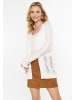 Usha Women Cardigan in white
