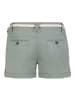 Eight2Nine Shorts Gürtel Eingrifftaschen Regular Fit Zip-Fly in Grün-2