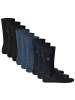 Tom Tailor Socken 9er Pack in Schwarz/Blau/Navy
