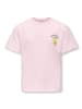 KIDS ONLY Kurzarm T-Shirt Rückenprint Kogcana in barely pink