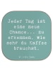 Mr. & Mrs. Panda Untersetzer Glas Spruch Motivation und Kaffee m... in Meeresbrise
