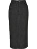 Urban Classics Maxi Skirts in black washed