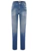 ANGELS  Straight-Leg Jeans Jeans Dolly 2.0 mit Winter Denim in mid blue used