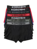 KOROSHI Pack boxer unterhose in bunt