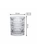 Nachtmann 12-tlg. Longdrink & Becher Set Ethno in Transparent