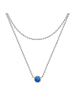 Glanzstücke München Kette mit Anhänger Sterling Silber Lapis Lazuli in silber