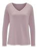 Vivance by Lascana V-Ausschnitt-Pullover in mauve-rosé