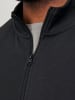 JACK & JONES PLUS Sweatshirt mit Reißverschluss in Black