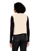 CARTOON Strickweste mit Rundhalsausschnitt in cream