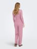 ONLY Hose mit weitem Beinschnitt in Mesa Rose