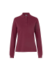 IDENTITY Polo Shirt stretch in Bordeaux