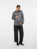 Vero Moda Strickpullover in Medium Grey Melange