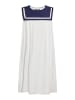 DreiMaster Vintage Mädchen Kleid in Wollweiss