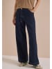 Cecil High Waist Wide Leg Jeans im Loose Fit in Rinsed Wash