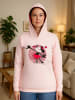 MINNIE MOUSE Disney Minnie Mouse Hoodie Kapuzenpullover Sweatshirt Pullover in rosa