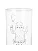 Mr. & Mrs. Panda Wasserglas Kaktus Luftballon mit Spruch in Transparent