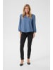 Kaffe Langarm-Bluse KAellen Regular fit in Coronet Blue C.