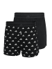adidas Web-Boxershorts 2er Pack in Schwarz/Weiß