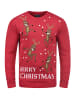 BLEND Strickpullover BHRudolph in Rot