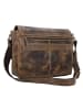 Greenburry Vintage Messenger Leder 40 cm Laptopfach brown