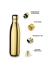 Echtwerk Trinkflasche "Shiny" 1 l in Gold