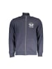 La Martina Blau Baumwolle Herren Sweatshirt