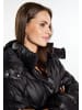 faina Wattierter Blouson in Schwarz