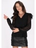faina Damen Blouse in Schwarz