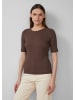 s.Oliver T-Shirt in 8828_mokka