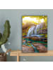 MuchoWow Leinwand bilder Sonniger Wasserfall (BxH)