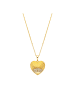 Luxenter Halskette Emmu mit 18 Karat Gelbgold-Finish – EMU