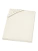 Carpe Sonno Edel Jersey Spannbettlaken in Creme