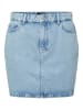 Pieces Jeansrock in Light Blue Denim