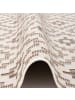 Pergamon In & Outdoor Teppich Campus Fliesenoptik in Beige