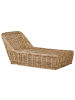Beliani Gartenliege BELSITO in /Grau - (W) 93 x (H) 100 x (L) 180 cm