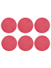 Butlers Butlers Tischset AMBIENTE 6er-Set in Pink