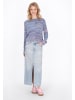 myMo Cardigan in blue multicolor