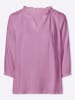 Sieh an! 3/4-Arm-Bluse in orchidee