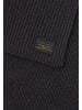 Camel Active Strickschal aus reiner Lammwolle in Schwarz